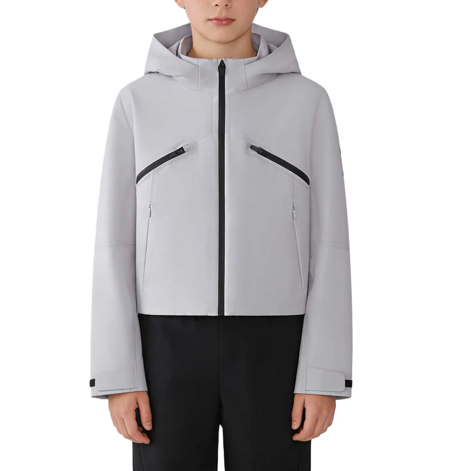 Детская куртка из софтшелла FILA KIDS, Spot Gray — фото 4
