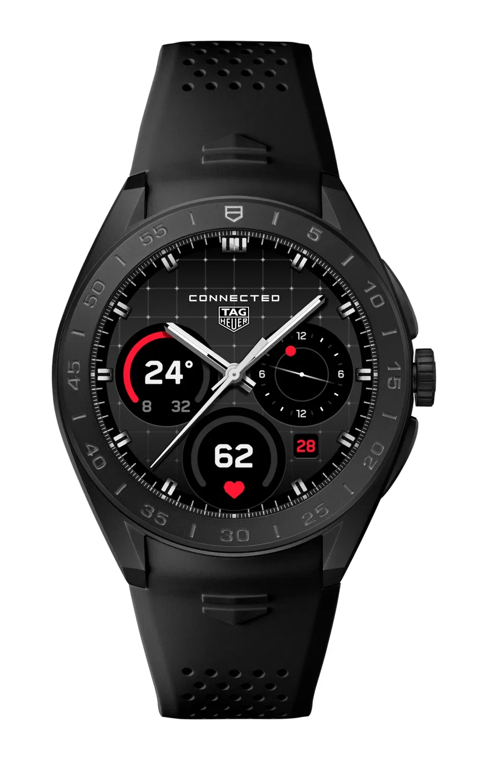 TAG HEUER CONNECTED CALIBRE E5 - SBT8A80.BT6293, черный