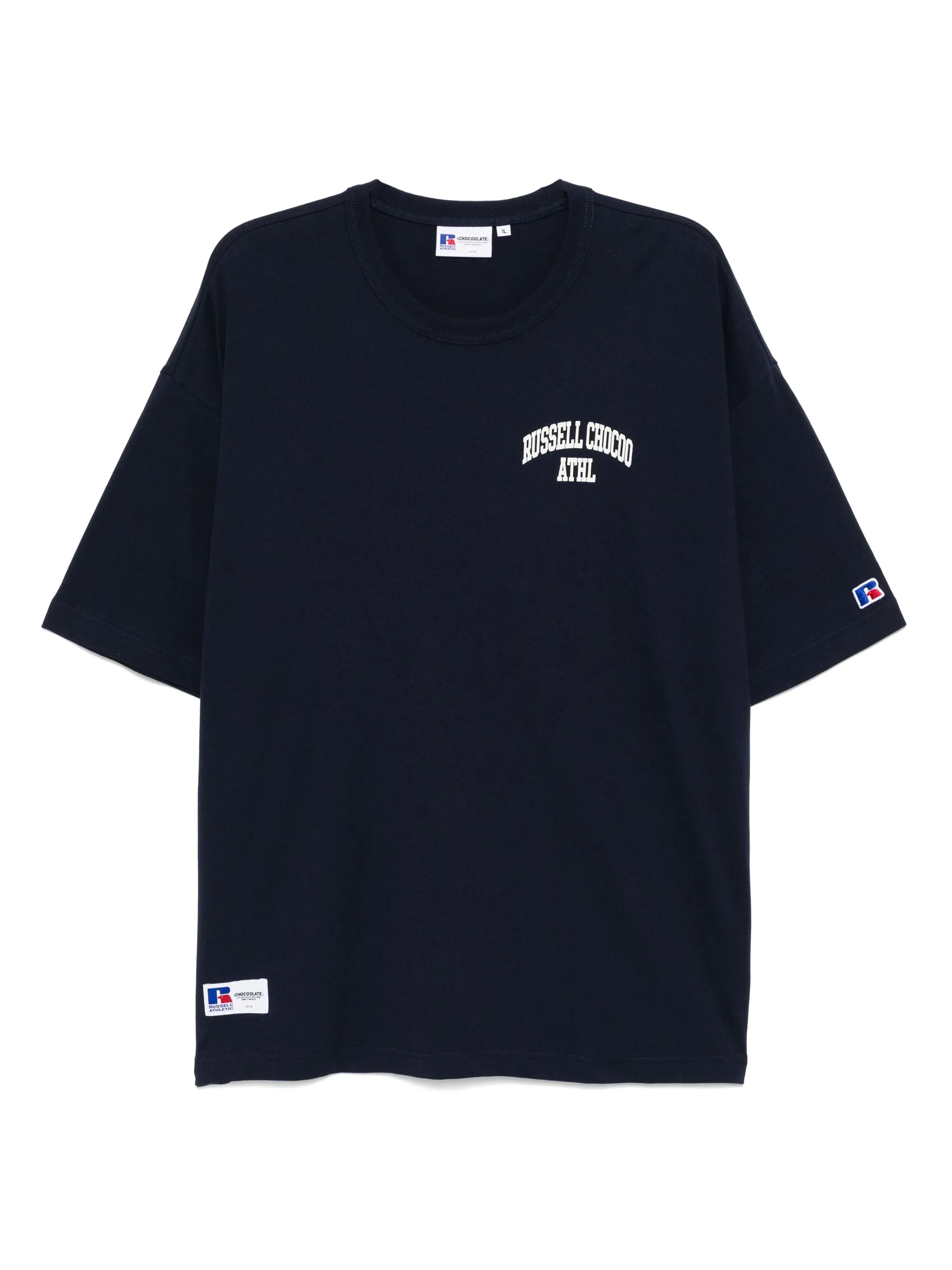 

Футболка с логотипом Chocoolate, синий