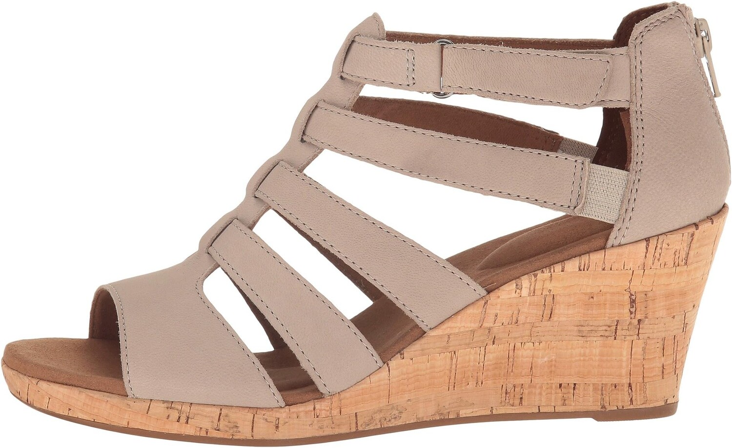 Босоножки Briah Gladiator Rockport, цвет New Taupe Nubuck — фото 4