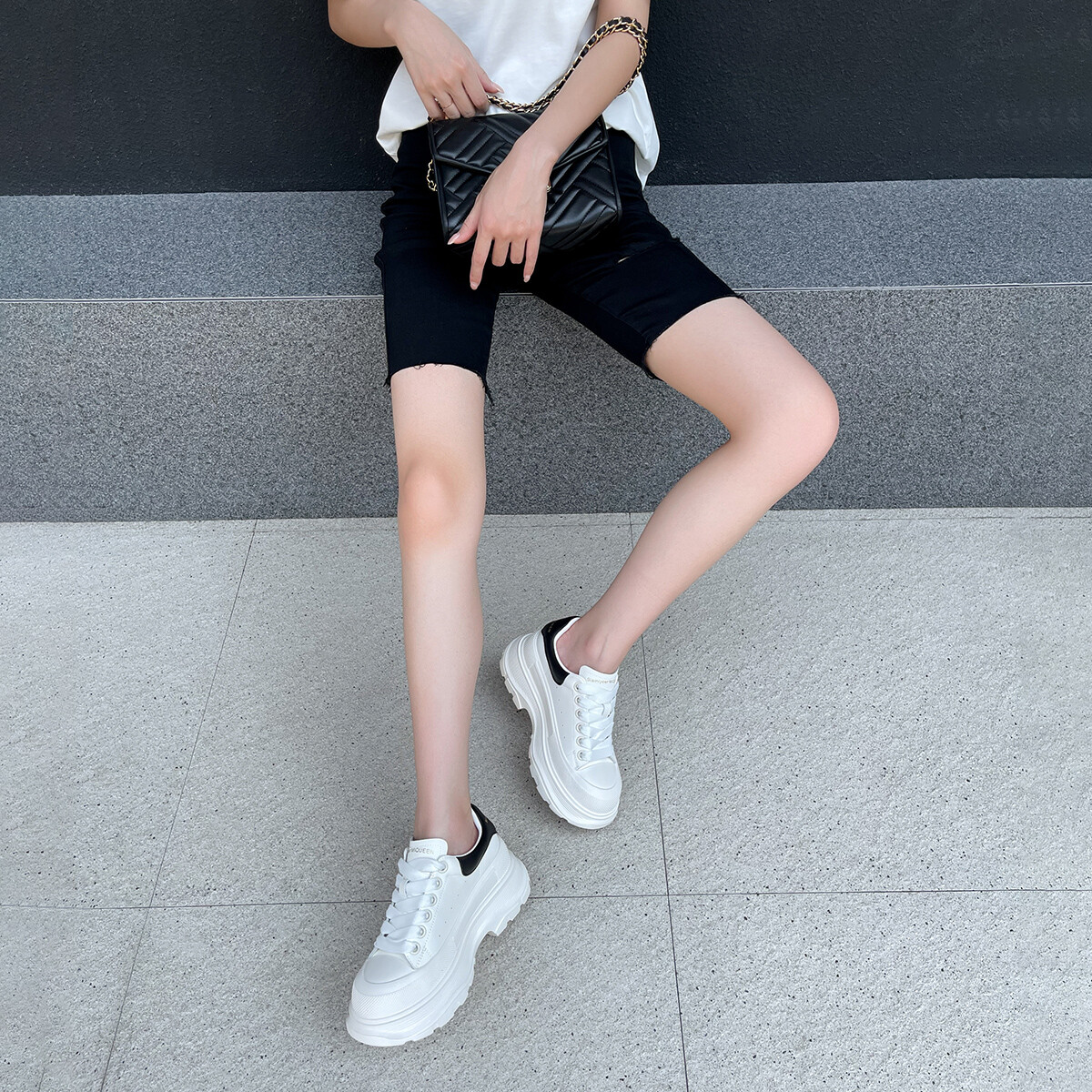 

Кроссовки STELLA WEISZ Lifestyle Shoes Women's Low-top, черный