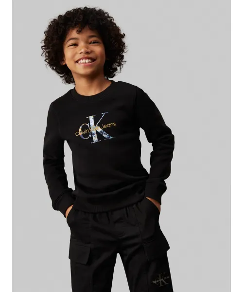 

Толстовка Regular fit Calvin Klein Jeans, черный