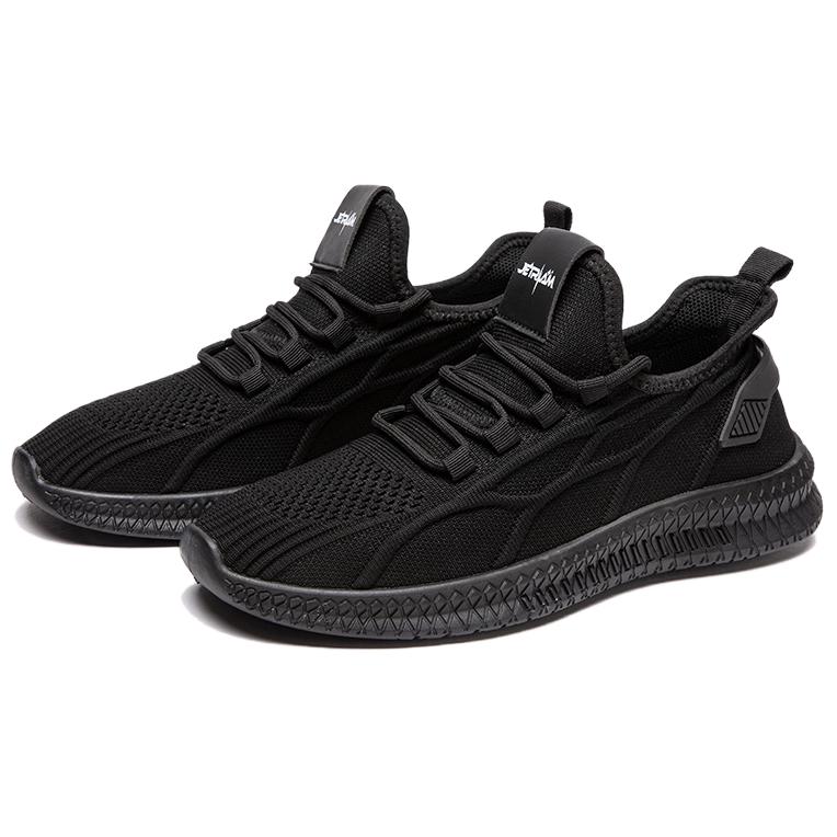 Кроссовки Low Top Casual Unisex JIETEGONGYANG, черный — фото 3