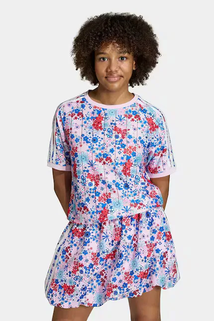 Футболка с коротким рукавом LIBERTY Adidas Originals, розовый