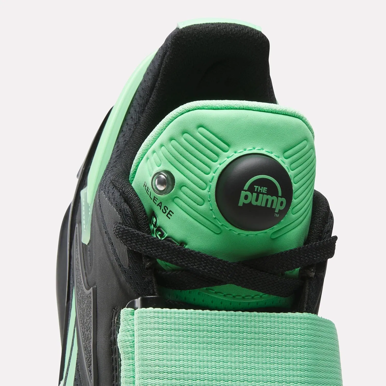 Мужские кроссовки Reebok Legacy Lifter III, Green Glow Black — фото 2