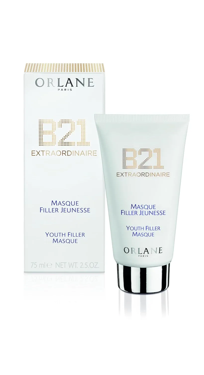 ORLANE PARIS B21 Extraordinaire Youth Filler Masque - Интенсивная маска для лица, разглаживающая и придающая объем - Аминокислотная маска для лица, придающая сияние, 75 мл (2,5 жидких унции). — фото 2