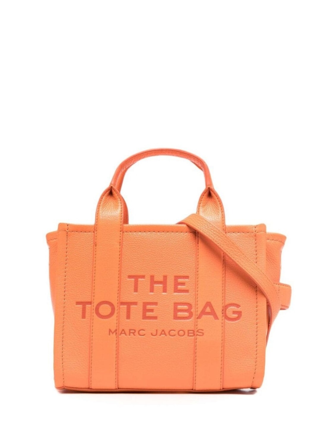 

Marc Jacobs маленькая сумка The Leather Tote, оранжевый