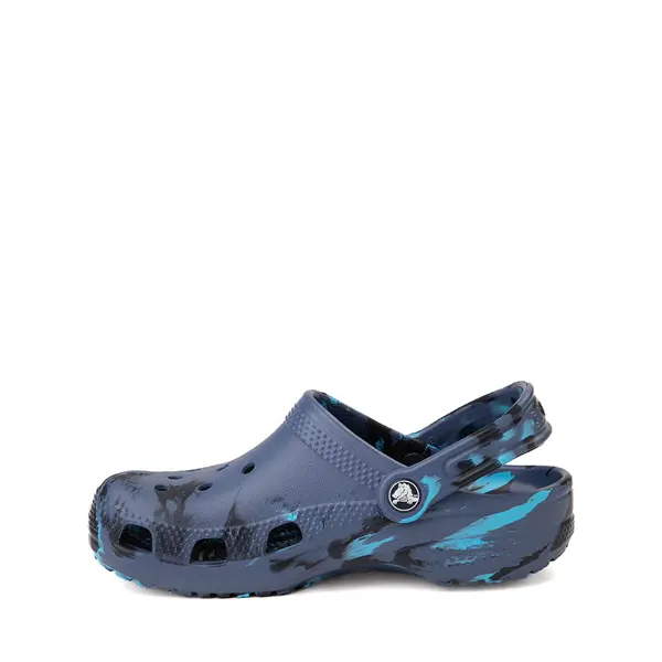 

Сабо Crocs Classic Clog, цвет Marbled Navy/Multicolor