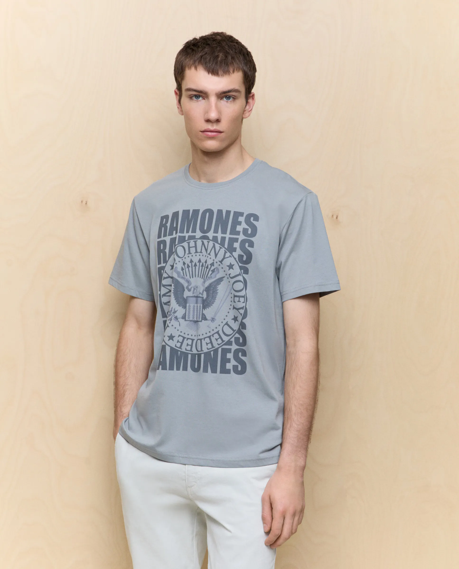 

Футболка мужская с коротким рукавом Ramones Easy Wear, флуоресцентный зеленый