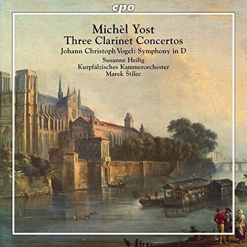 

CD диск Vogel / Heilig / Stilec: Three Clarinet Concertos