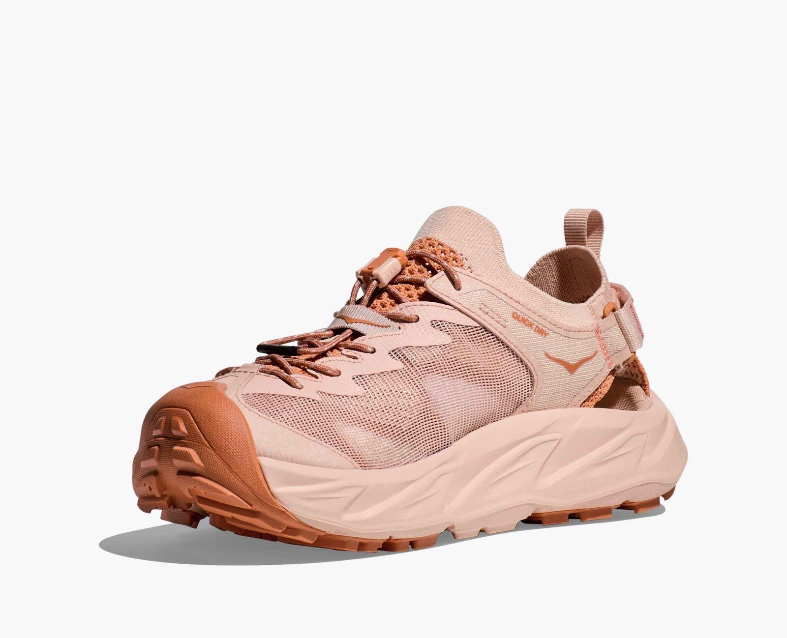 Hoka One One Hopara 2 1147670-CMCD Сандалии Женские 10 Крем Кедр Походные DWA371, коричневый — фото 3