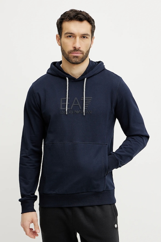 

Толстовка Ea7 Emporio Armani, темно-синий