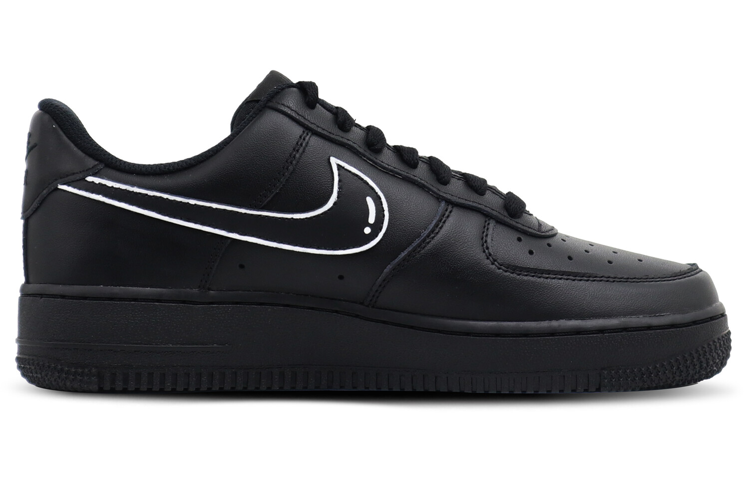 

Кроссовки Nike Air Force 1 Skateboard Shoes Unisex Low-Top Black