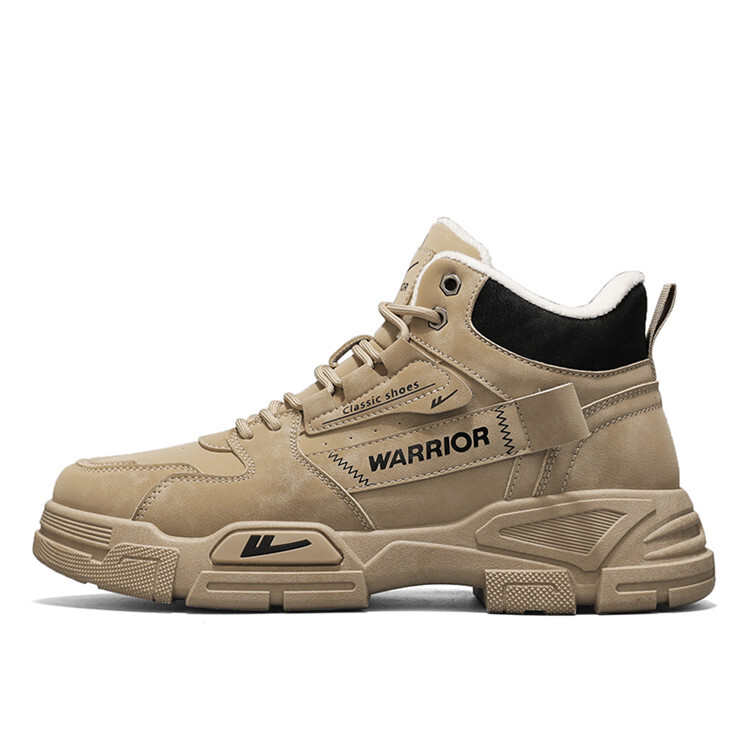

Зимние ботинки мужские хаки Warrior