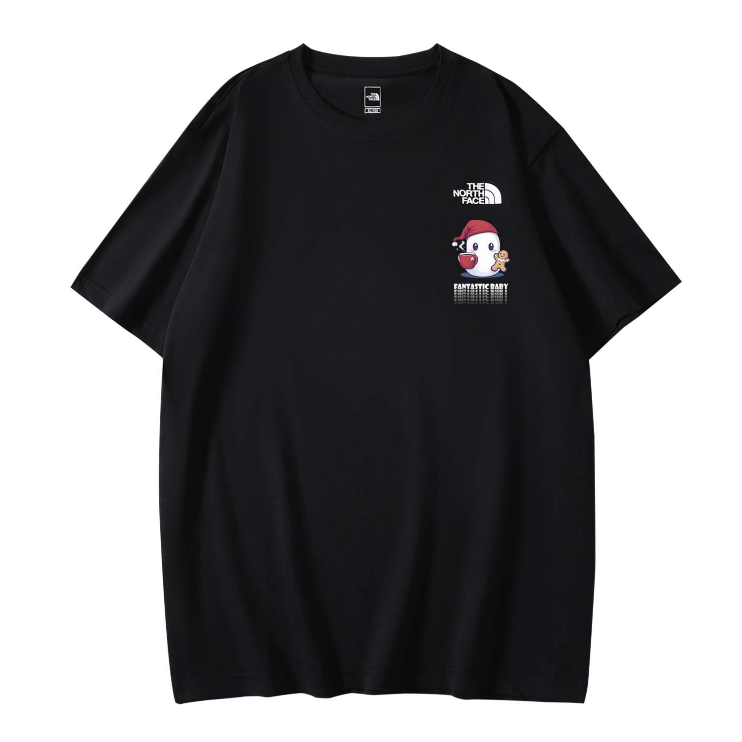 

THE NORTH FACE Футболка унисекс черная, Черный, THE NORTH FACE Футболка унисекс черная