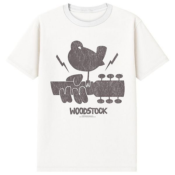 

Футболка с принтом Men's Woodstock Mono Logo Licensed Character