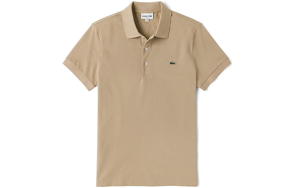 

LACOSTE Футболка-поло мужская khaki