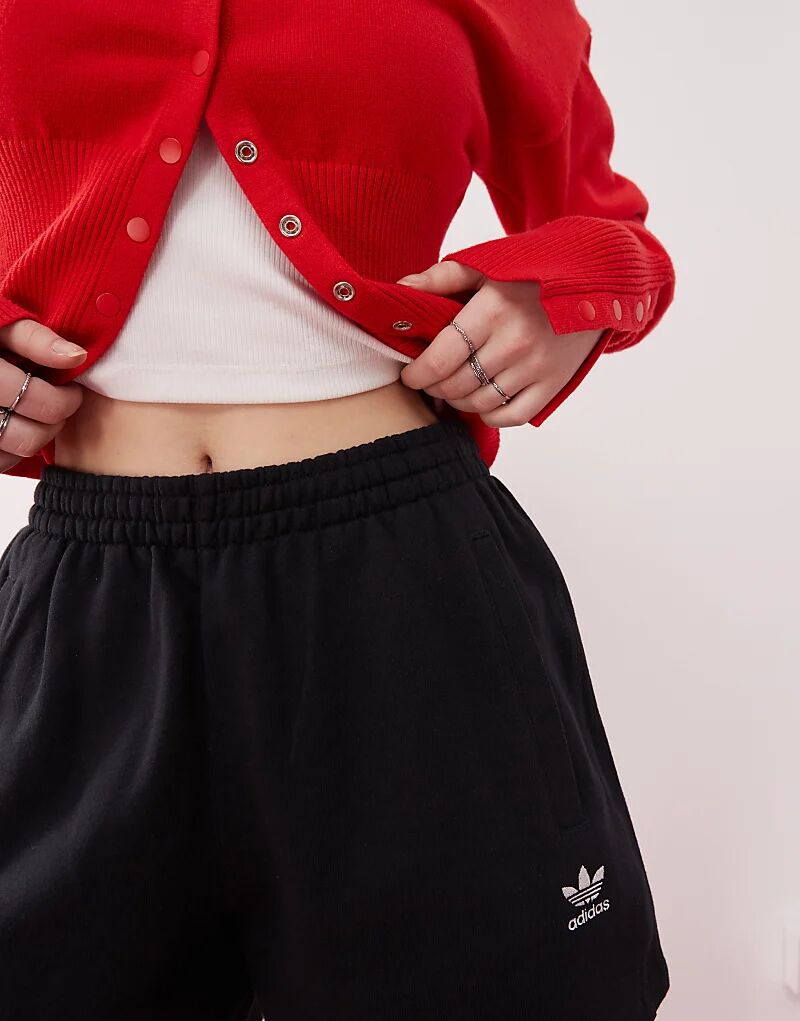 Базовые шорты черного цвета adidas Originals — фото 3