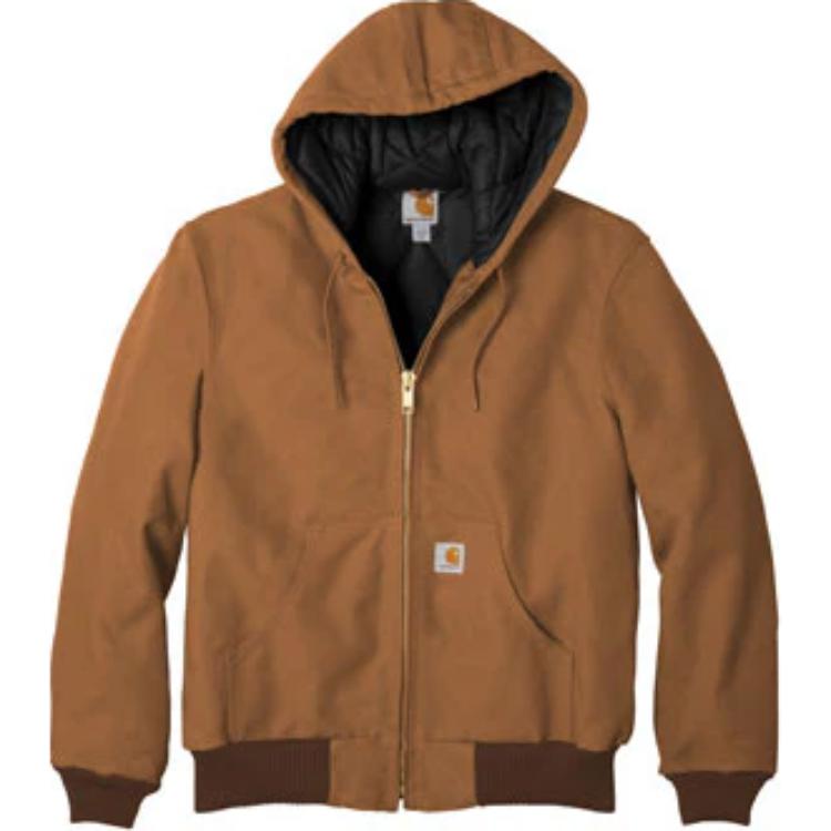 

Carhartt Утепленная флисовая куртка с подкладкой из фланели, Brown
