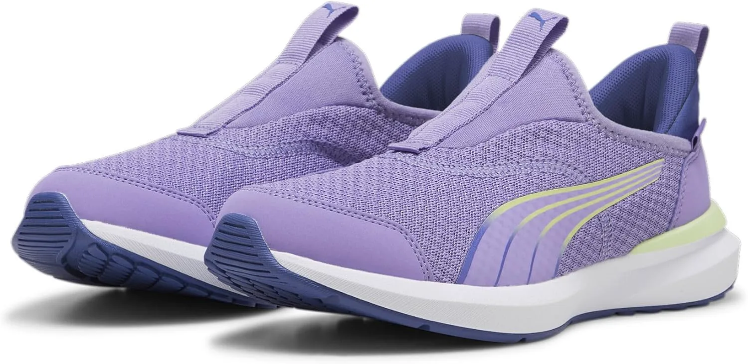 Кроссовки Puma Kruz Slip-On для детей и подростков, лаванда — фото 4