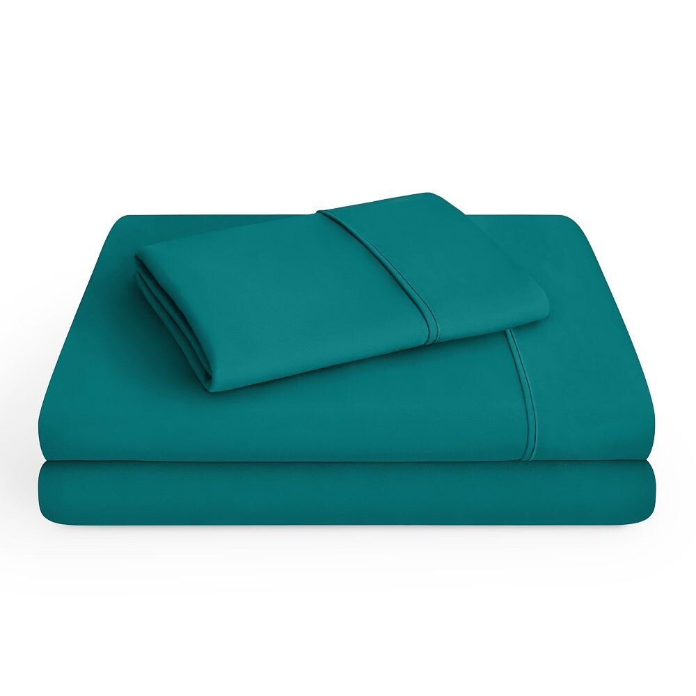

Комплект ультрамягких простыней с двойной щеткой Bare Home, цвет Emerald