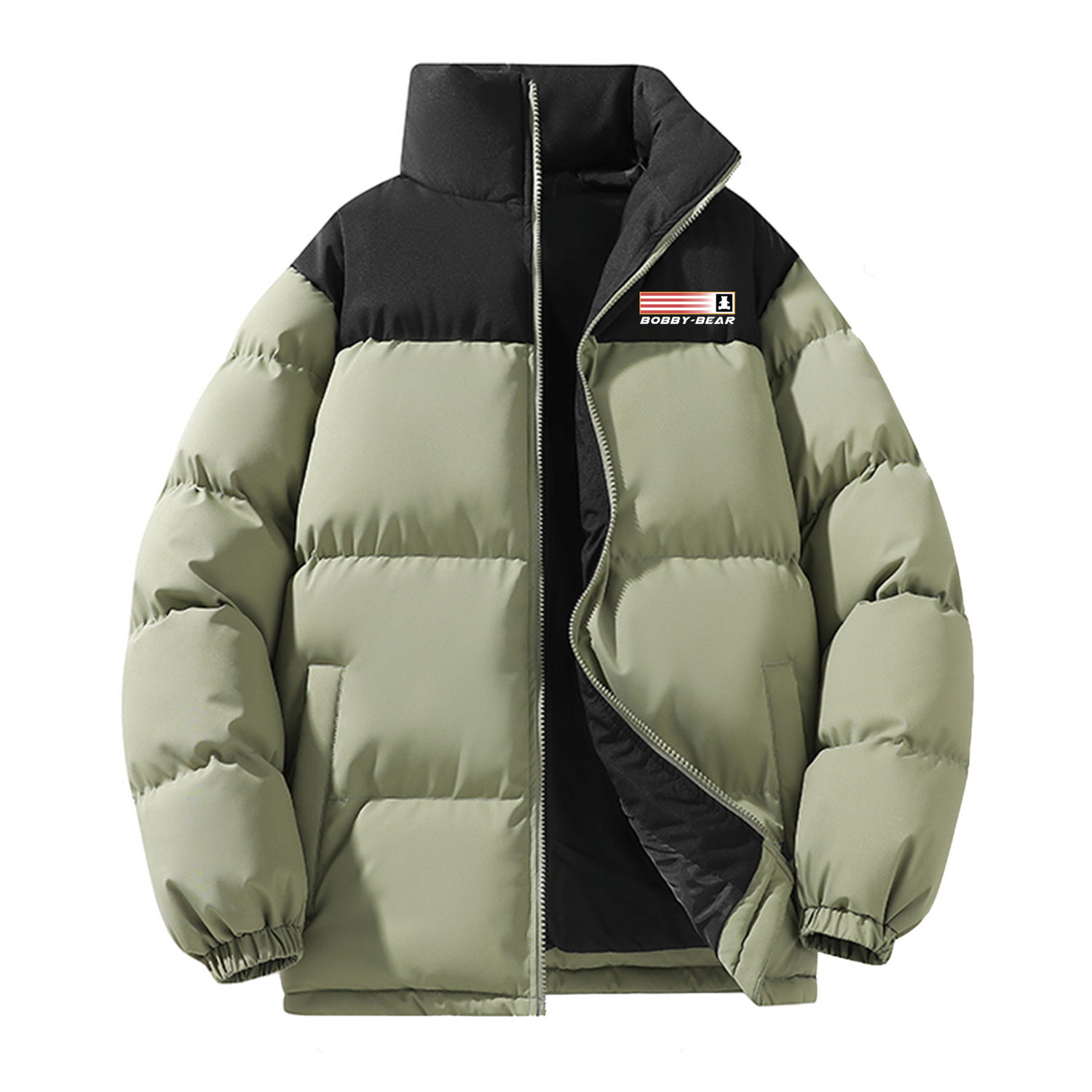 

BOBBY ABLEY Пуховик Unisex, Gray Green (Waterproof Fabric)