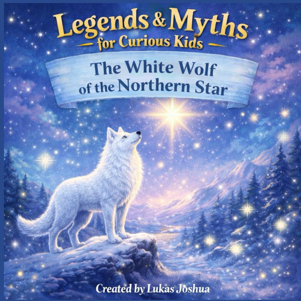 

The White Wolf of the Northern Star (Legends & Myths for Curious Kids) (Independently published)