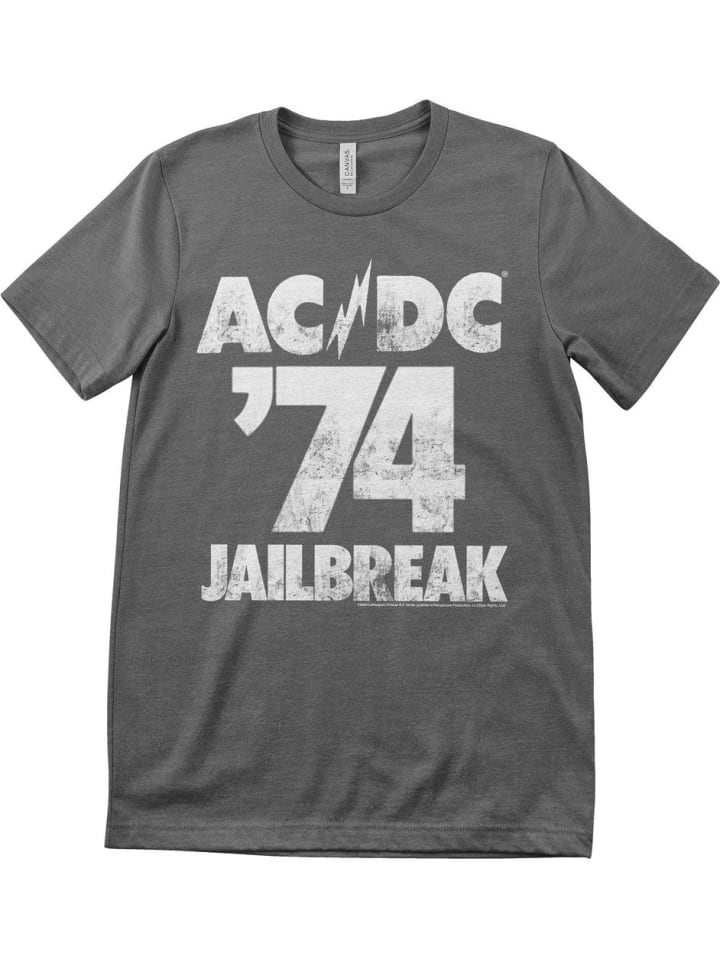 

Футболка 74 Jailbreak T-Shirt AC/DC, серый
