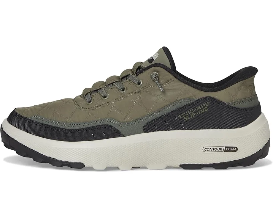 Кроссовки SKECHERS Urban Explore Cozy Fit Hands Free Slip-in, Olive — фото 4
