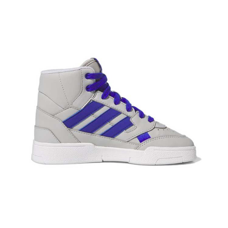 Детские кроссовки для скейтбординга PS High-top серые/синие Adidas Originals, серый/синий — фото 2
