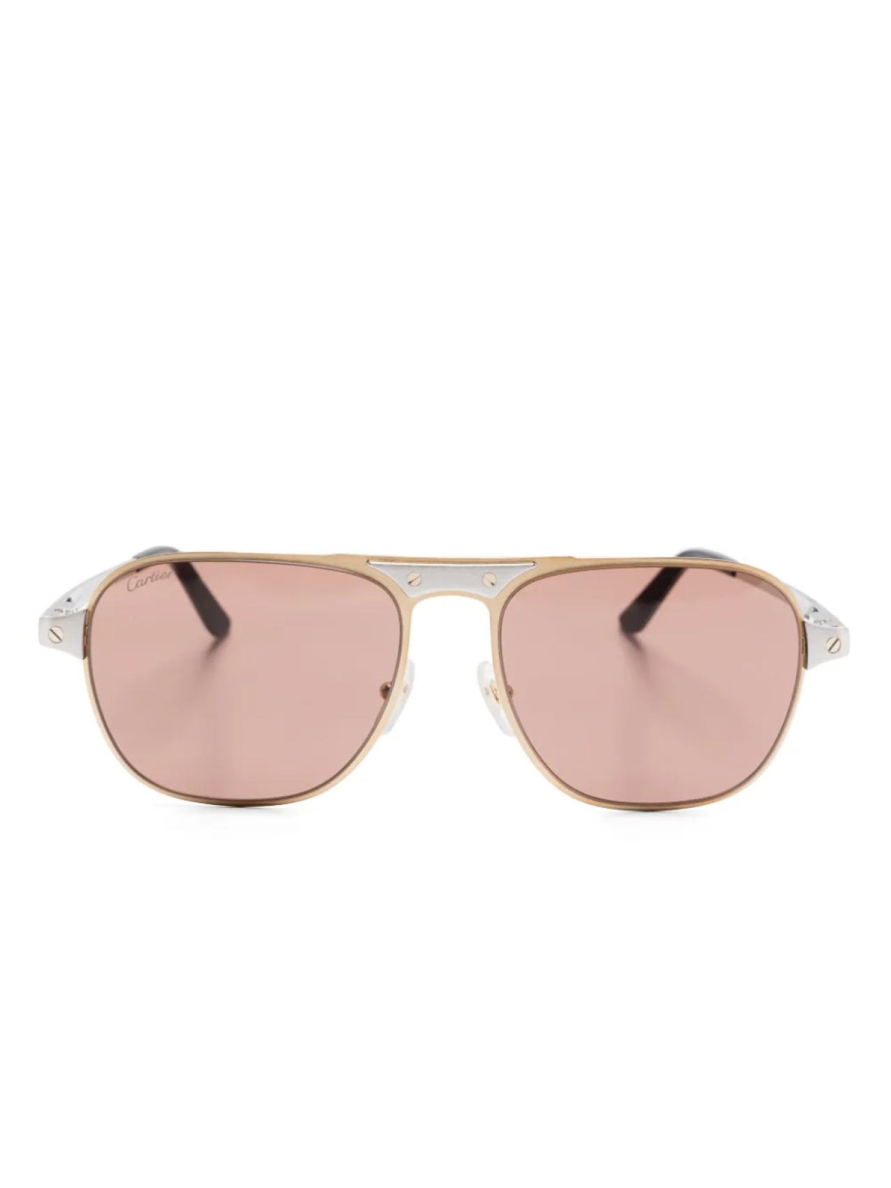 

Солнцезащитные очки CT0532S Cartier Eyewear, золотой