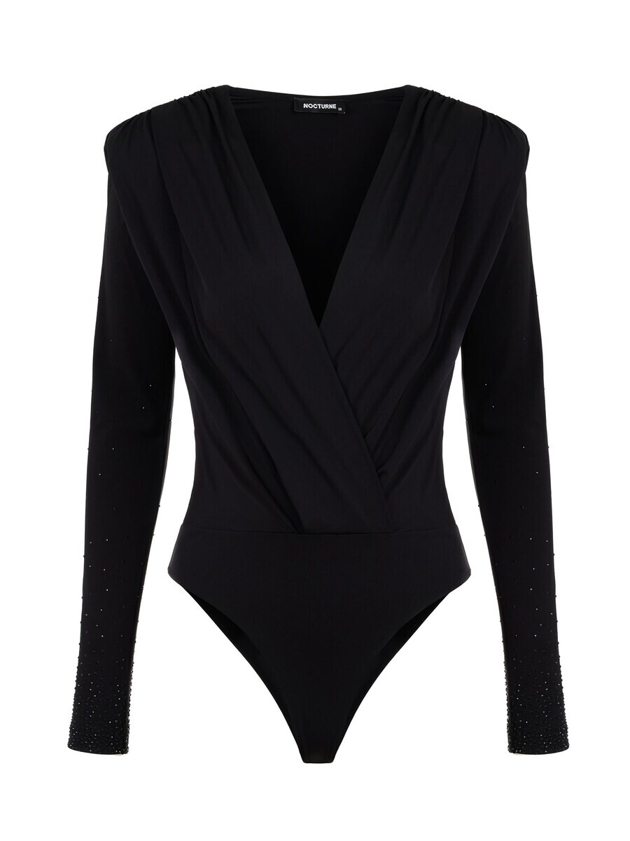 

Блузка NOCTURNE Blouse Bodysuit, черный