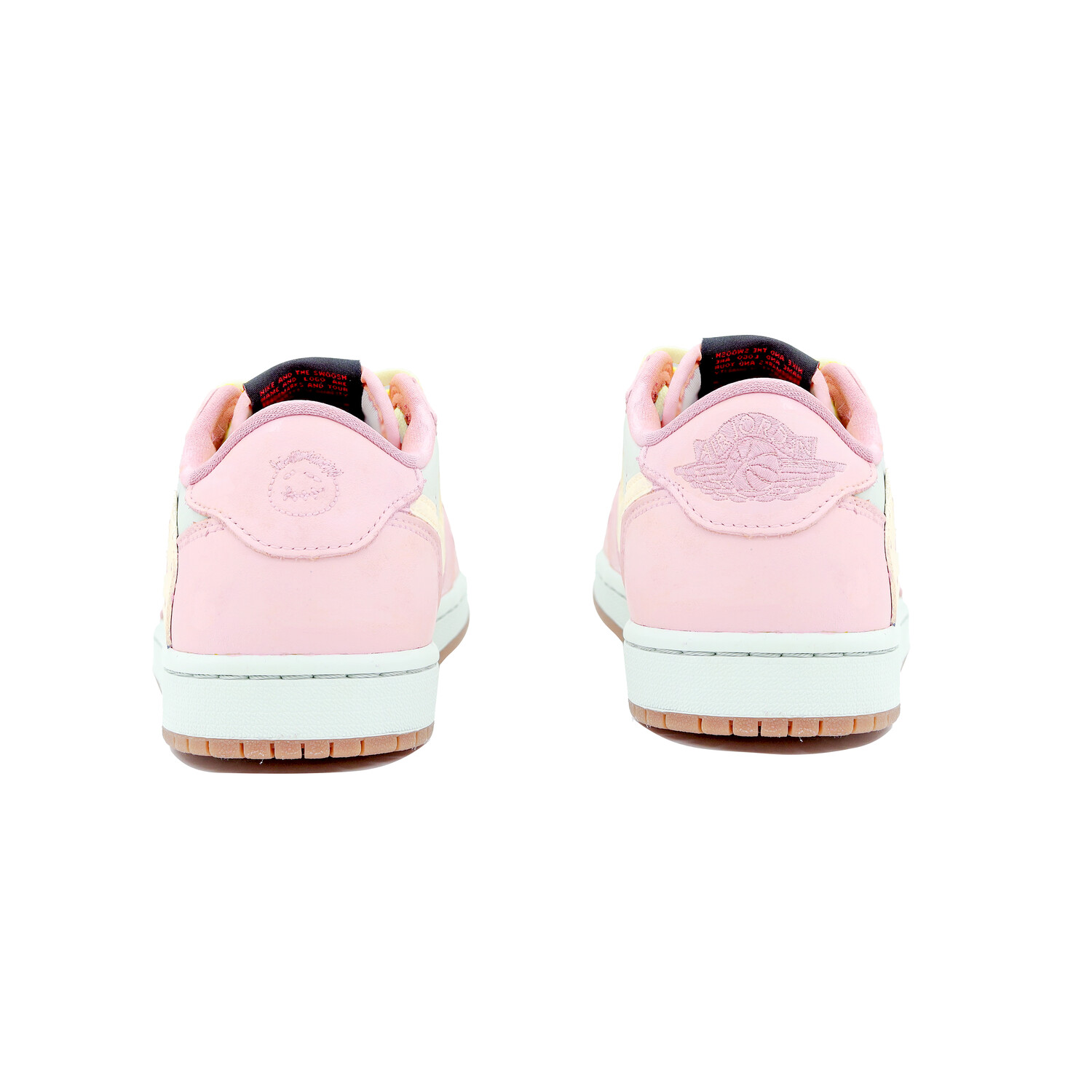 Кроссовки Travis Scott Air Jordan 1 Vintage Basketball Shoes Women's Low-top, розовый — фото 4