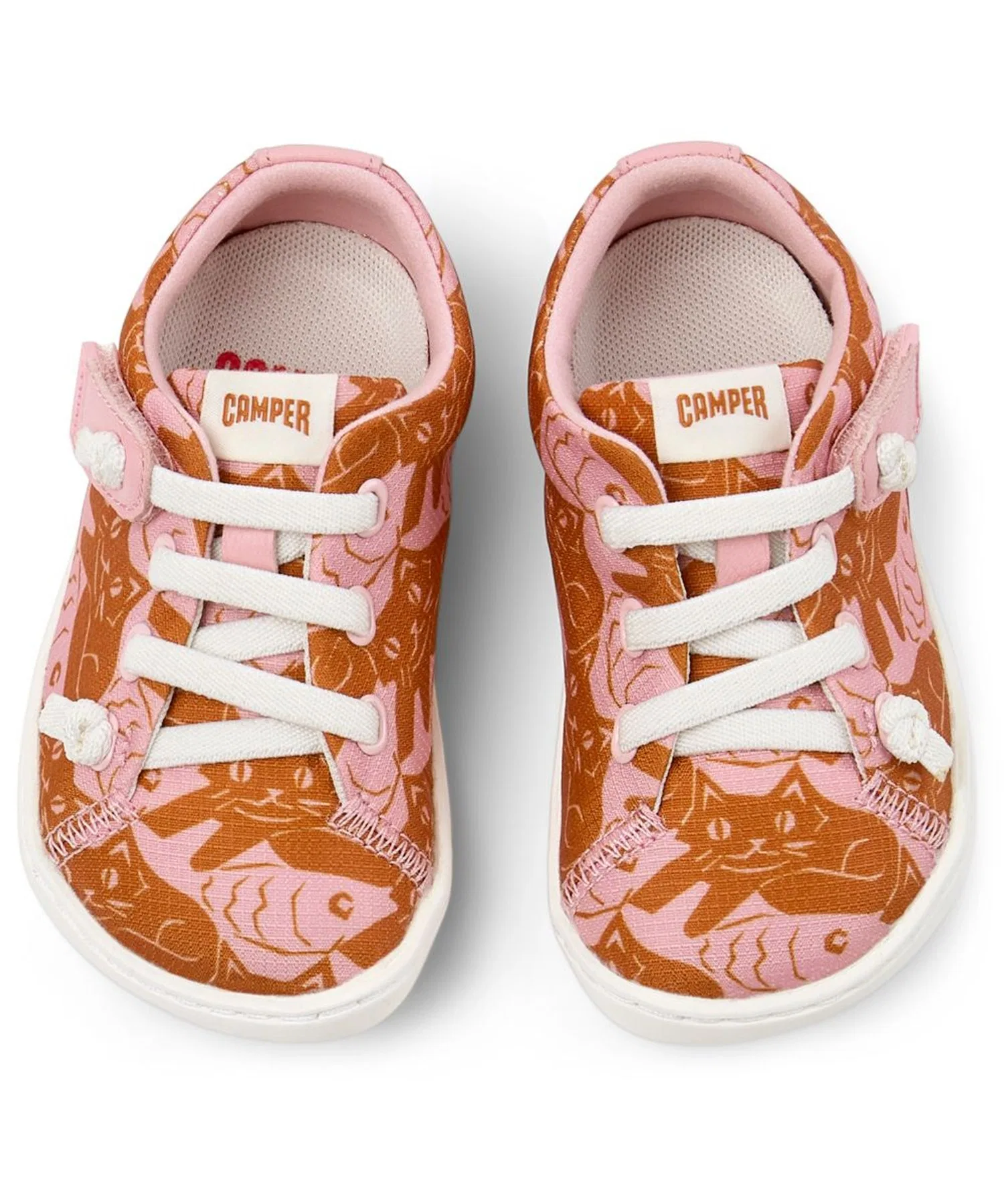 Детские кроссовки CAMPER PEU CAMI First Walker розовые — фото 4