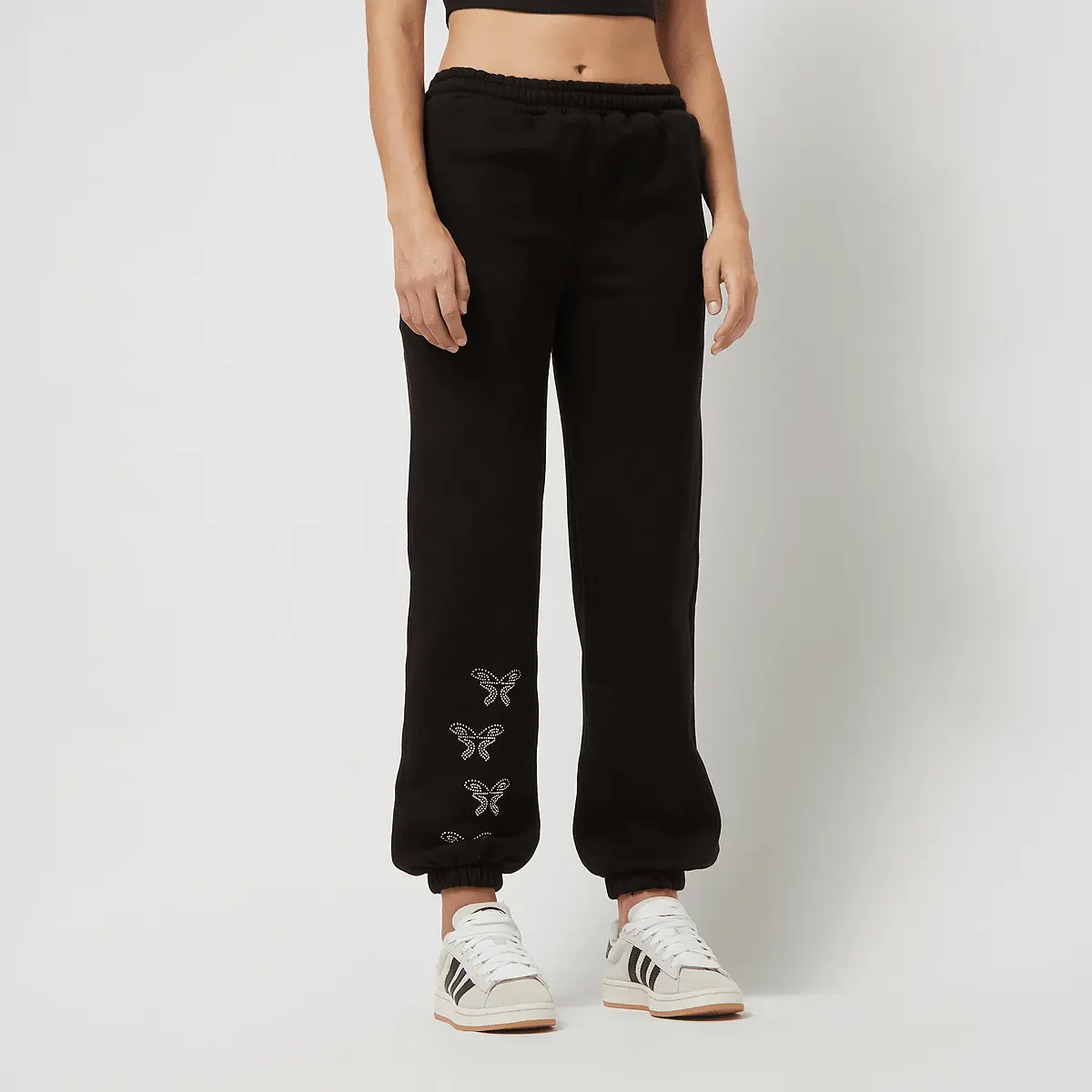 

Спортивные брюки Felicious Regular Sweatpants Rhinestones, черный