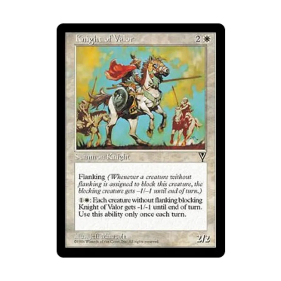

CCG Рыцарь доблести (К), MTG - Visions