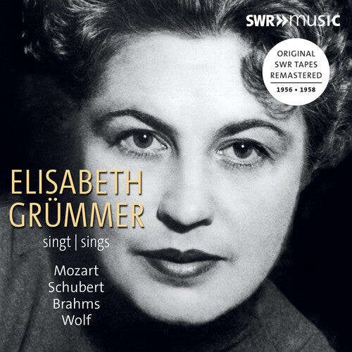 

CD диск Brahms / Grummer / Kammerorchester: Elisabeth Grummer Sings Mozart