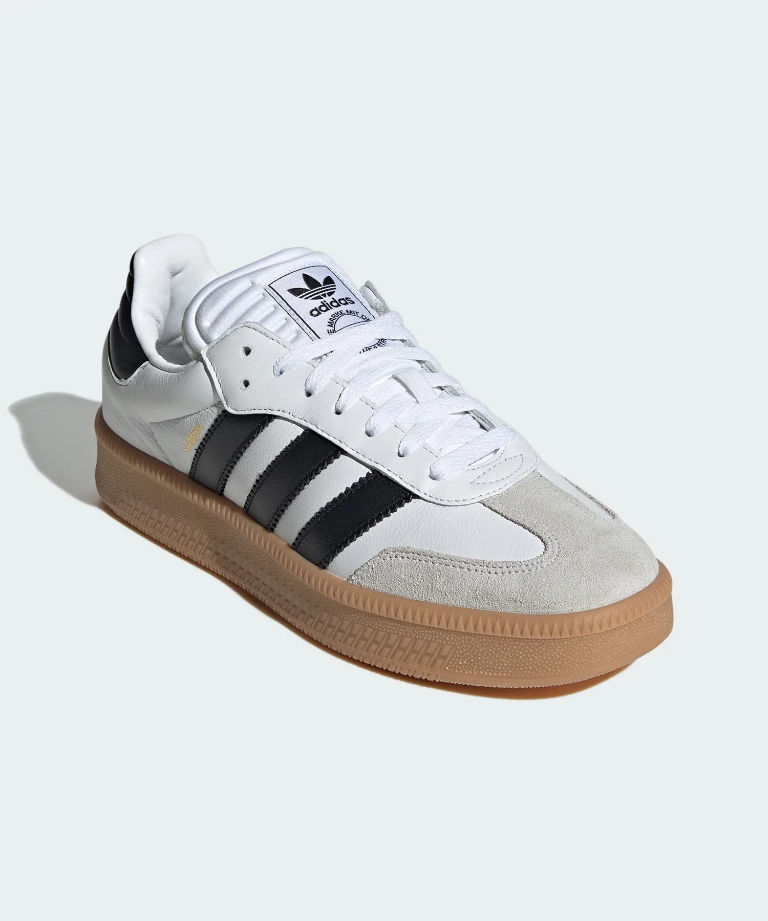 Мужские/женские кроссовки adidas Originals Samba XLG чёрные — фото 4