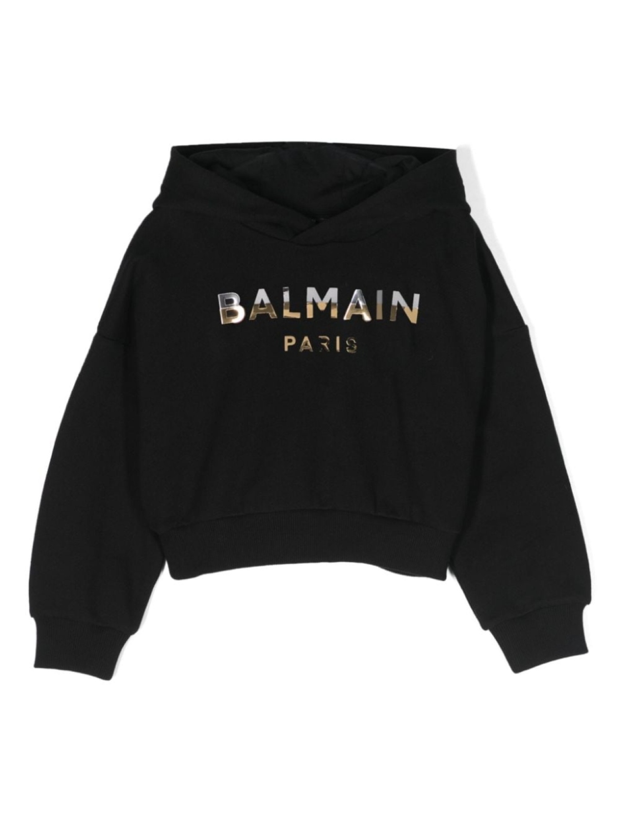 

Balmain Kids худи с логотипом, черный