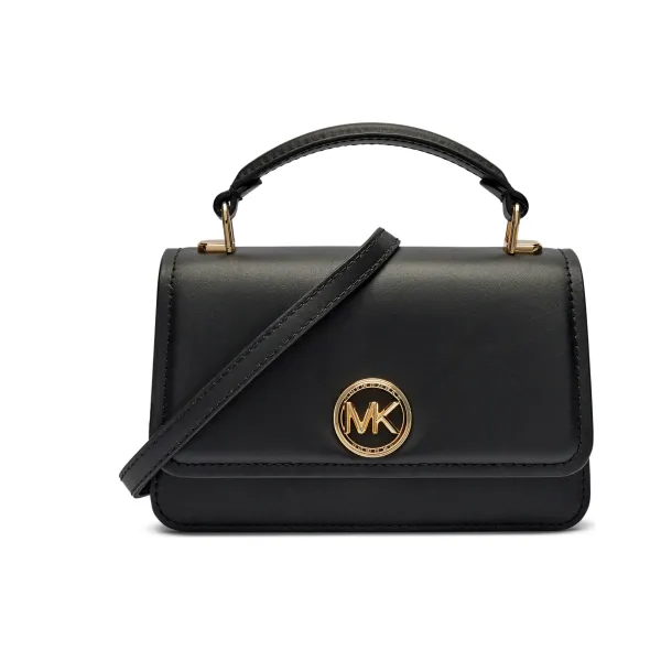 

Кожаная сумка на плечо xbody Michael Kors, черный