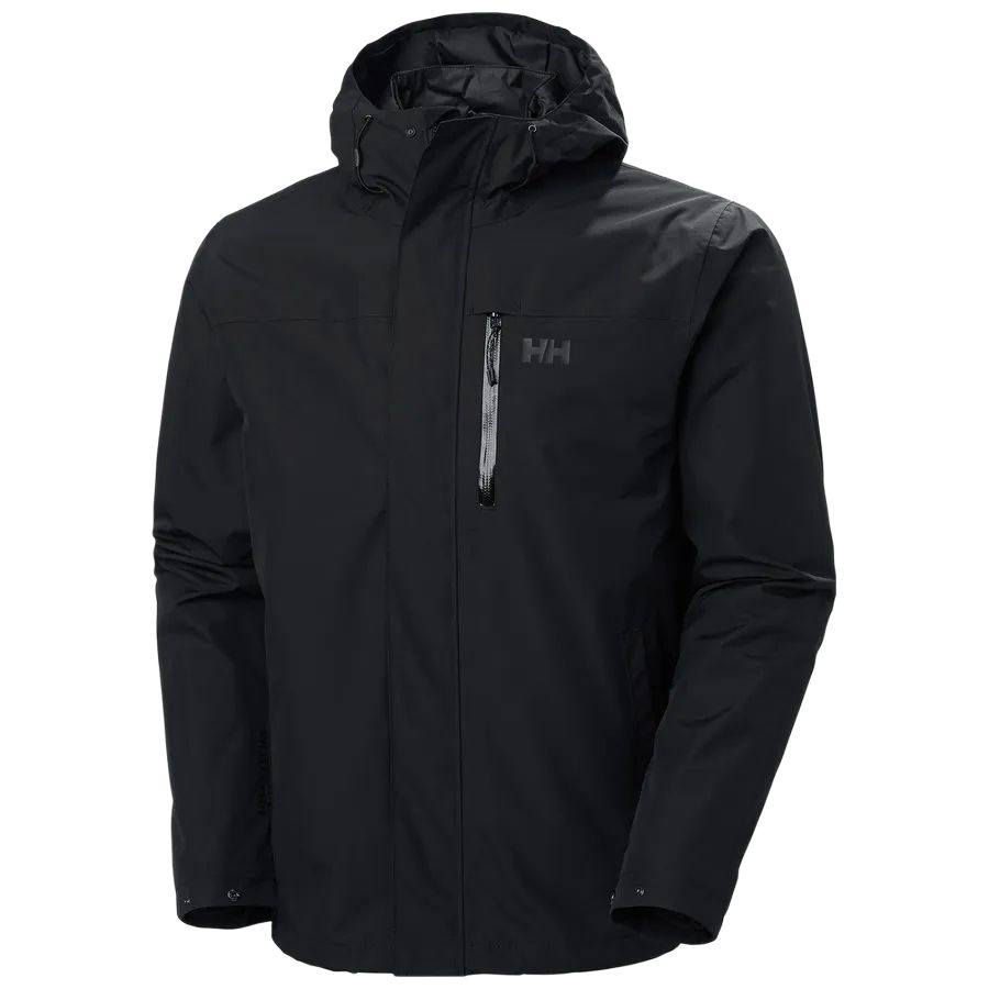

HELLY HANSEN Мужская ветровка для походов на природе, Obsidian Black/990 BLACK