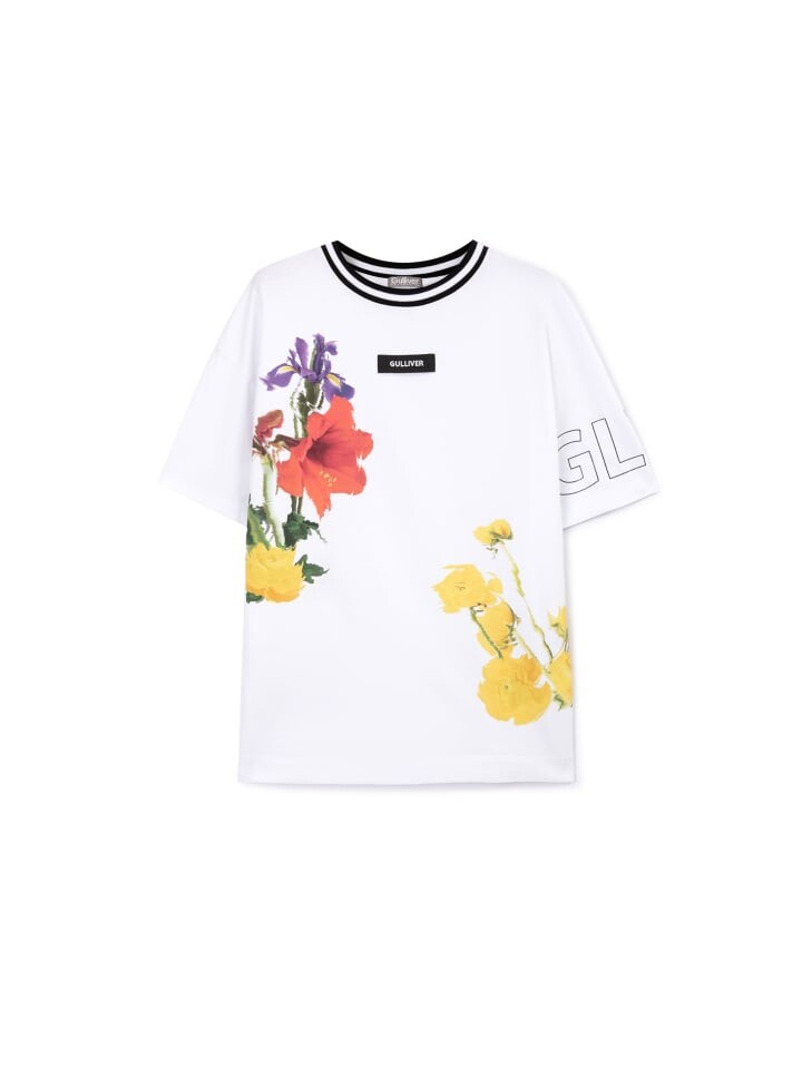 

Футболка Gulliver Kurzarmshirt, белый