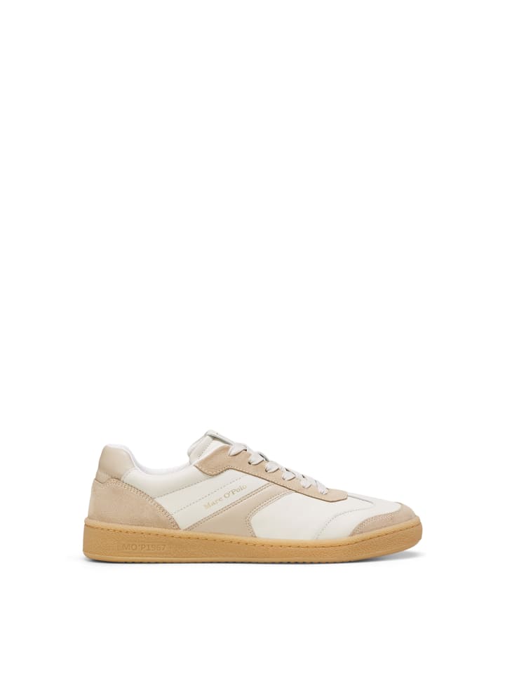 

Кроссовки на шнуровке Marc O'Polo, цвет white cotton/light dusty sand