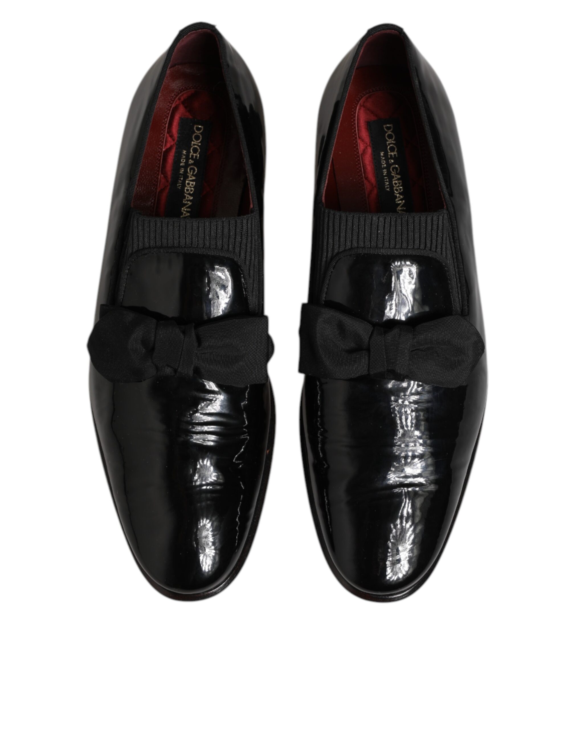 Кожаные лоферы для мужчин. Туфли для торжественной церемонии. Dolce & Gabbana, черный — фото 3