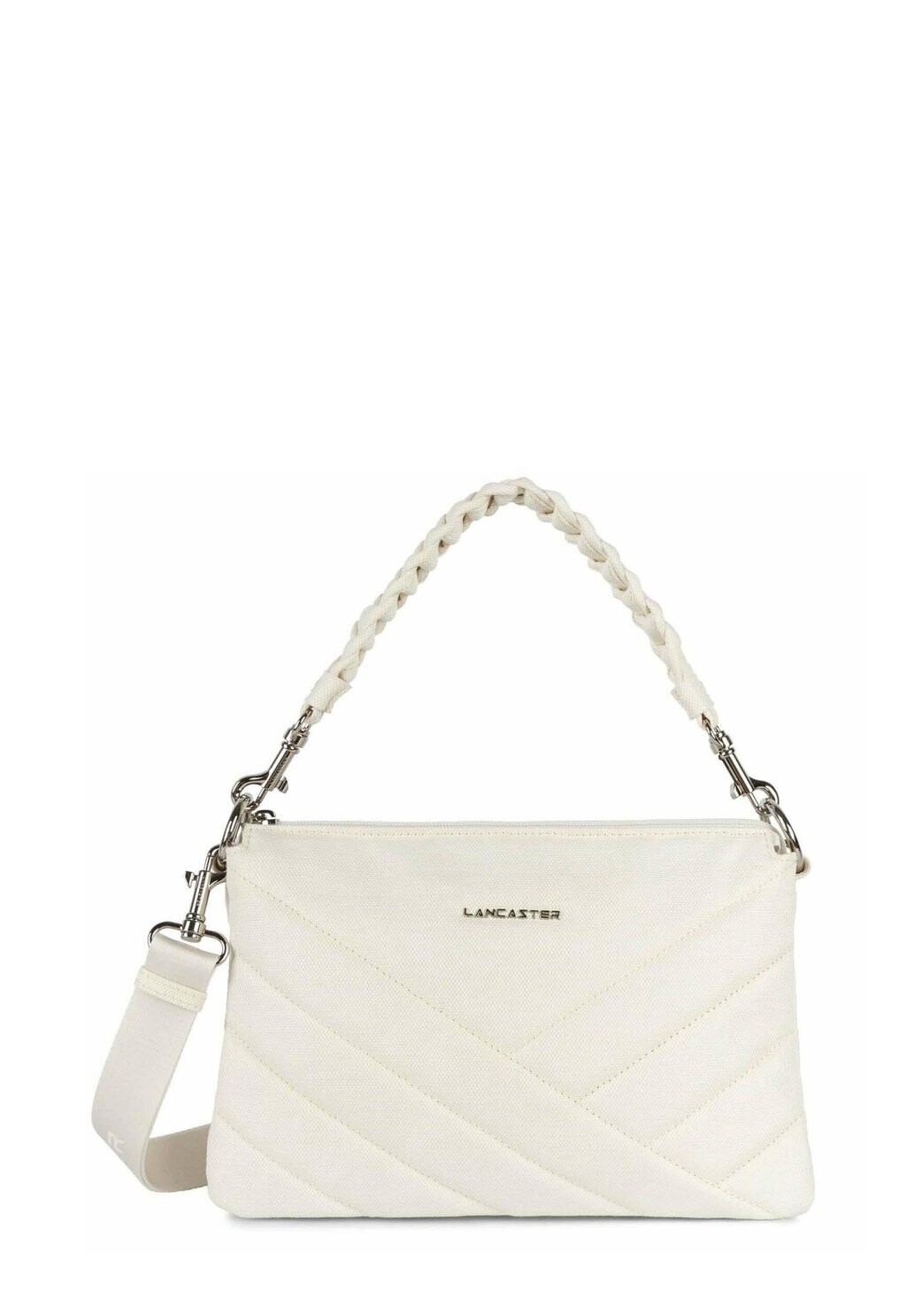 

Сумка POCHETTE CANVAS MATELASSÉ LANCASTER, молочный