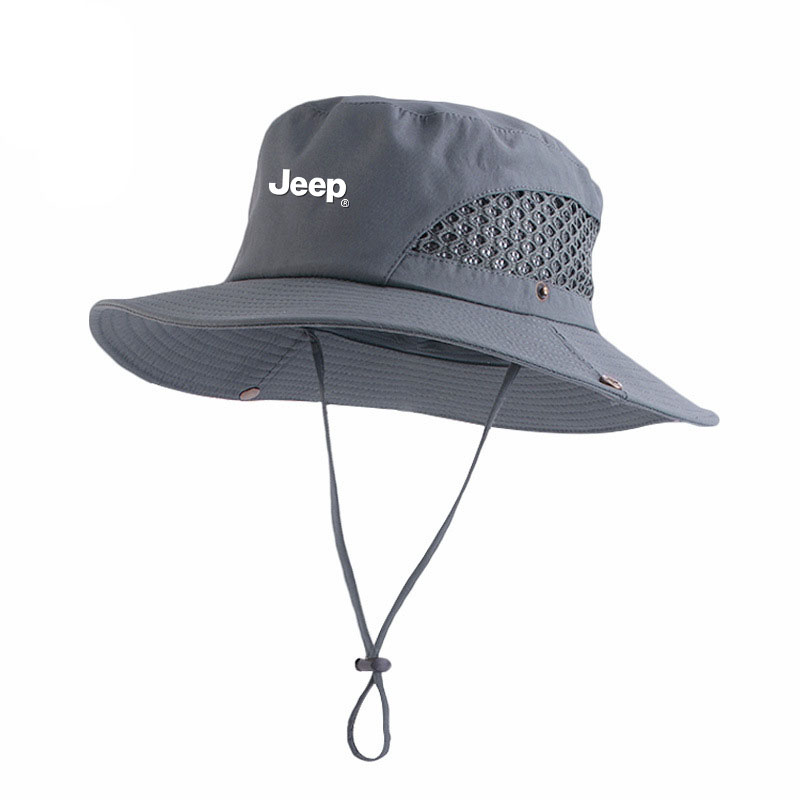 

Полиэстеровая панама Unisex Jeep, темно-серый