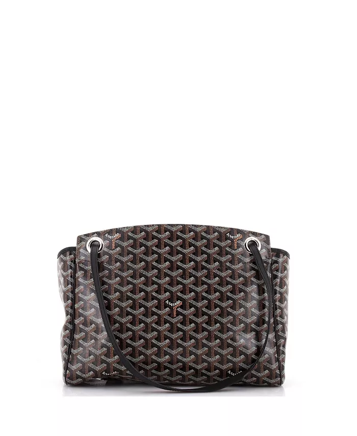 

Сумка PM Rouette из лакированного холста Pre-Owned Goyard, черный