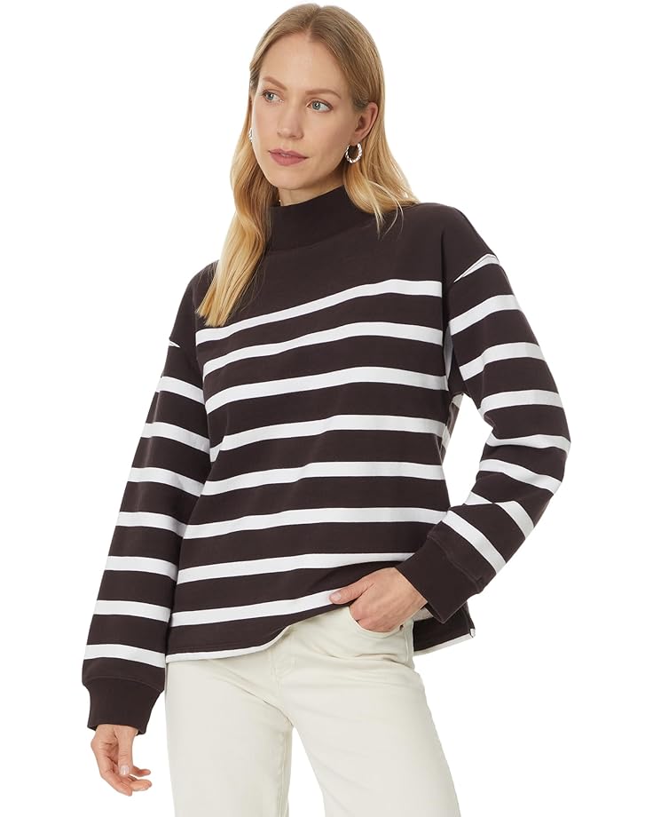 

Свитер Madewell Montenego Mock Neck, цвет Dark Carob