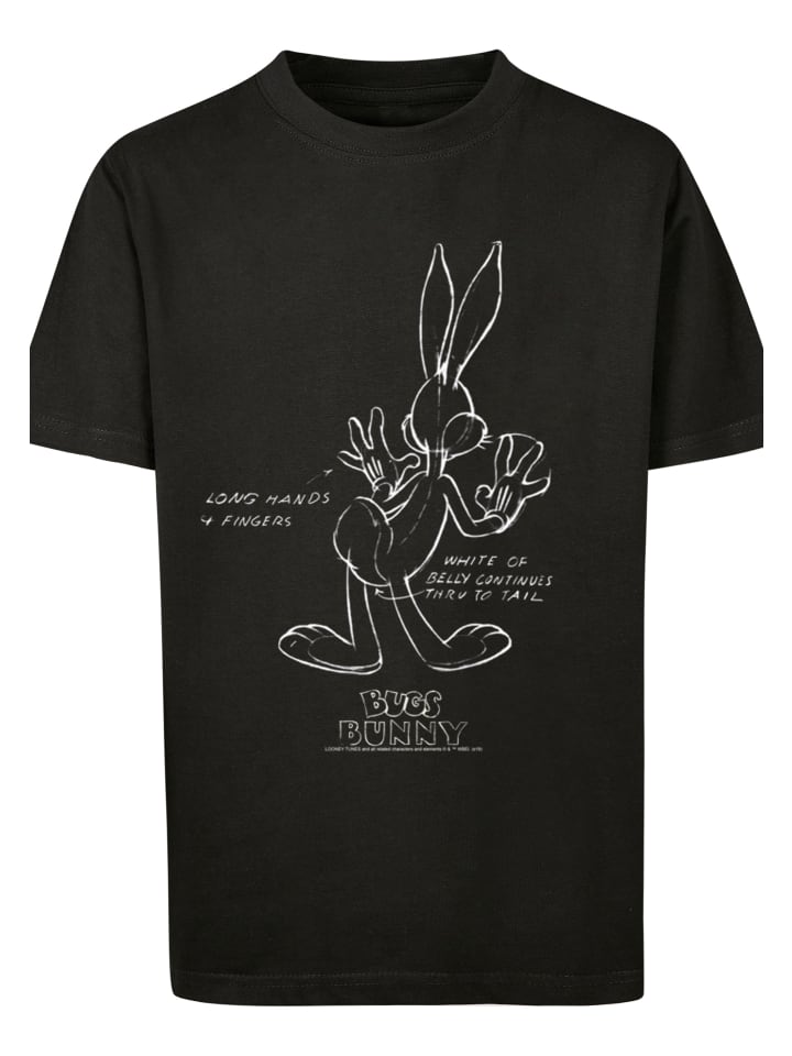 

Футболка F4NT4STIC Looney Tunes Bugs Bunny White Belly, черный