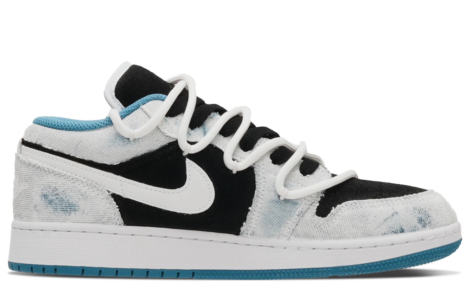 

Баскетбольные кроссовки Air 1 Vintage женские низкие черный/синий Jordan